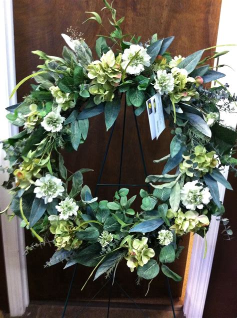 Silk Wreath Silk Flowers Silk Wreaths Floral Wreath