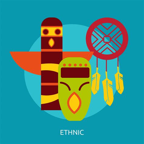 Ethnic Conceptual illustration Design 473304 Vector Art at Vecteezy