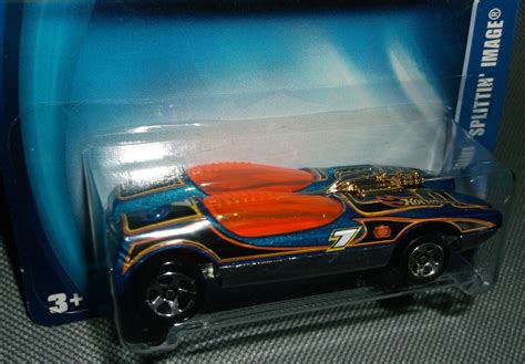 Hot Wheels 2003 210 Splittin Image Blue Orange Black 7 Silver 5SPs 57175 EBay