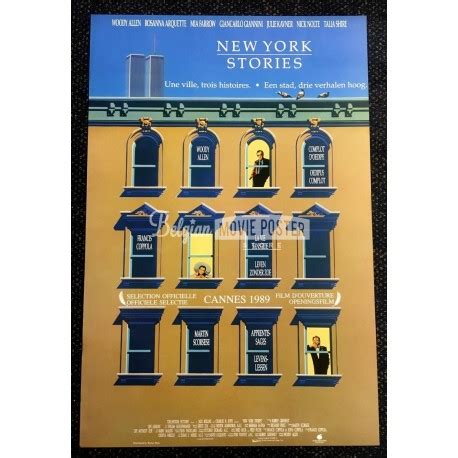 NEW YORK STORIES - Belgian Movie Poster Store