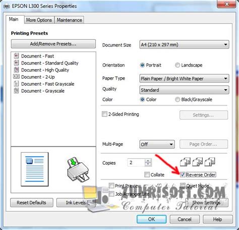 Cara Install Printer Epson L300