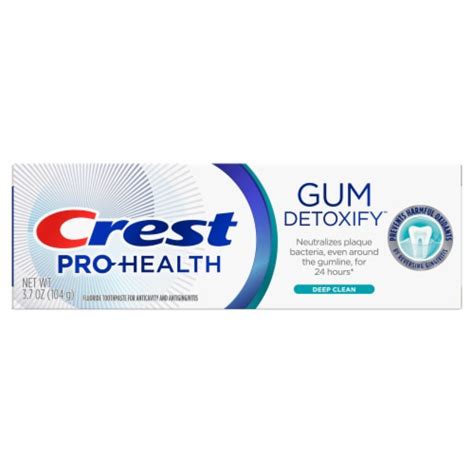 Crest Pro Health Gum Detoxify Deep Clean Toothpaste 3 7 Oz Smith’s Food And Drug