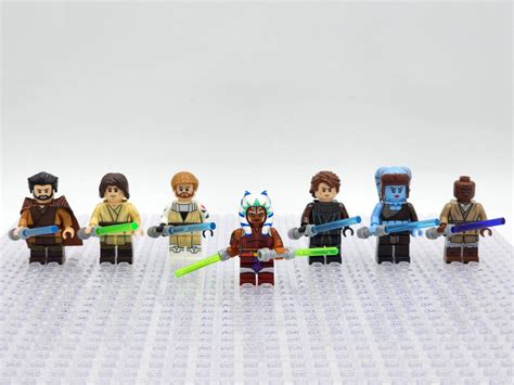 Star Wars Tor Jedi Temple Guards Custom Minifigures Set Js Little Things