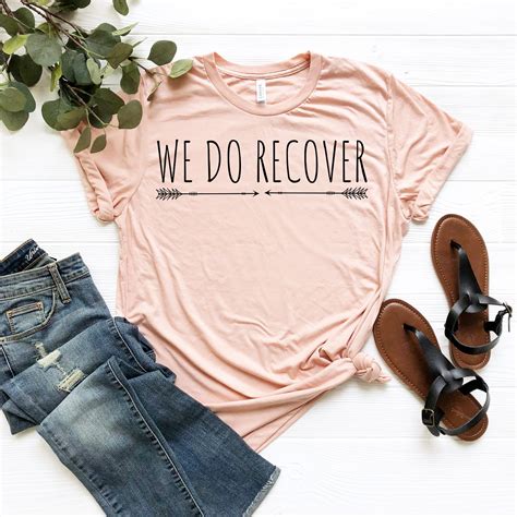 We Do Recover Shirt Narcotics Anonymous Alcoholics Etsy