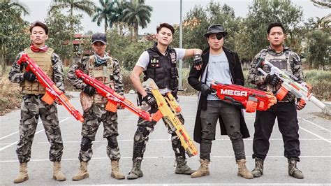 Nerf Guns War Police Men Of Ttnerf Team Special Crossfire Attack