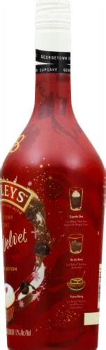 Baileys Red Velvet Irish Cream Liqueur In Collaboration With Georgetown Cupcake 750 Ml Qfc