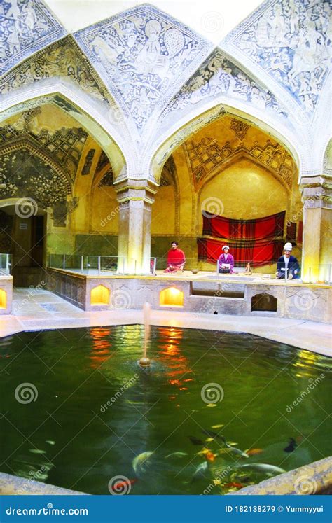 Ancient Hammam E Vakil Public Baths In Shiraz Iran Editorial Photo