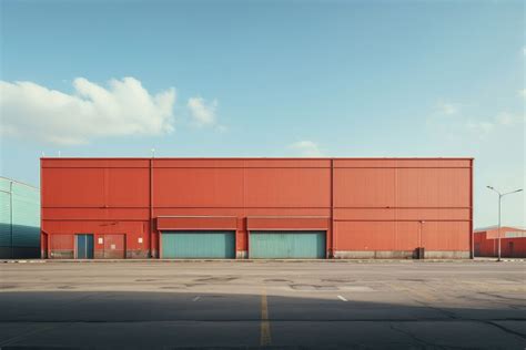 Warehouse factory building architecture. AI | Free Photo - rawpixel