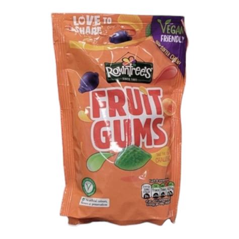 Rowntree Fruit Gums Pouch 150g From There To Here