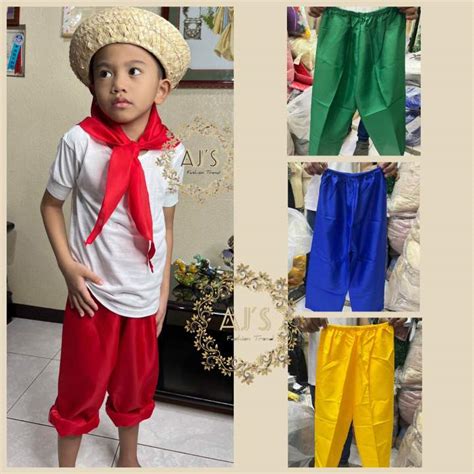 Complete Set Katipunero Filipino Costume For Kids and Adult | Lazada PH