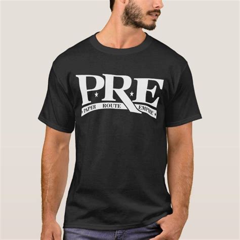 Young Dolph Pre Paper Route Empire Hip Hop T Shirt Zazzle Sport T