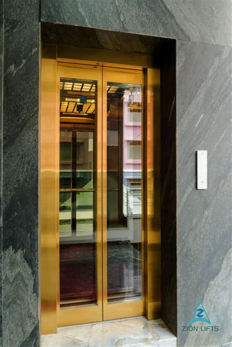 Paradise Stainless Steel Elevator Glass Door Lift At Rs 750000 In Pune