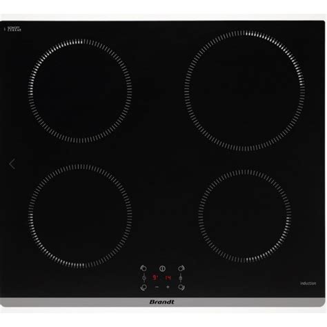 Plaque De Cuisson Induction Foyers W Noir Brandt Bpi B