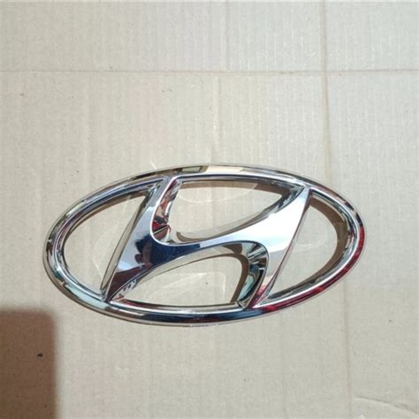 Emblem Logo Hyundai Logo Grill Depan Lazada Indonesia