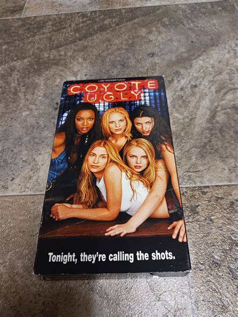 2001 Vintage Coyote Ugly Movie VHS Tape Piper Perabo Adam Garcia Tested