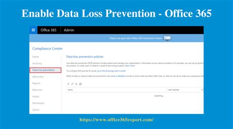 Know How To Enable Dlp In Office 365 A Diy Tutorial