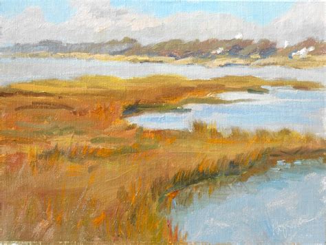 Mary's Paintings: "Marsh Grasses" SOLD