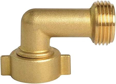 Hydro Master 0711801 90 Degree Garden Hose Elbow With Lead Free Brass 3