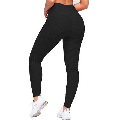 Legging De Sport Femme Minetom Compression Anti Cellulite Taille