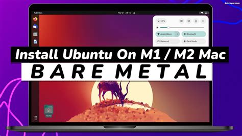 How To Install Ubuntu On M M Mac Natively Run Ubuntu On Bare