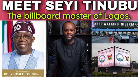 Meet Seyi Tinubu First Son Of President Bola Ahmed Tinubu And The Billboard Master Of Lagos