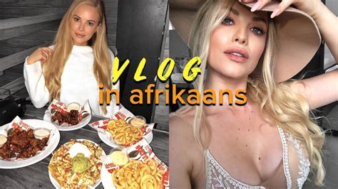 AFRIKAANSE VLOG South African YouTuber YouTube