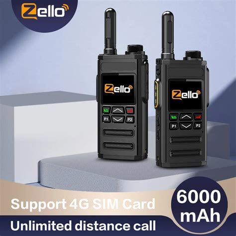 Zello Walkie Talkie 4g Sim-карта Wi-Fi сеть сотовый телефон Радио ...