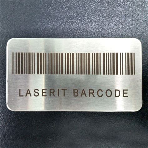 Laser Etched Stainless Steel Labels Laser Marking Specialists