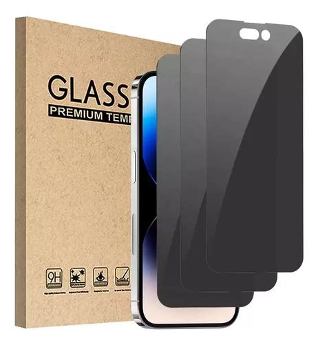 3 Piezas Mica Privacidad Cristal Templado Para IPhone 11 14 MercadoLibre