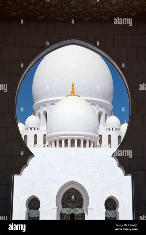 Sheikh Zayed Bin Sultan Al Nahyan Grand Mosque Abu Dhabi United Arab