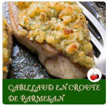 Cabillaud En Cro Te De Parmessan Recette Tomate Cerise