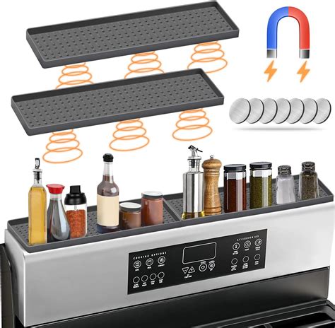 Amazon Stovetop Storage Rack Strong Magnetic Split Type Not Easily