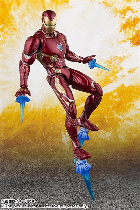 S H Figuarts Iron Man Mark 50 Homem De Ferro Avengers Infinity War