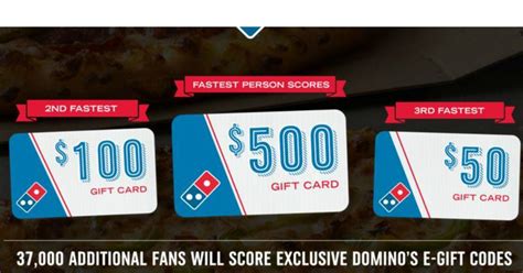 Claim Your Free Dominos Gift Card From Quikly Click On The Link Above