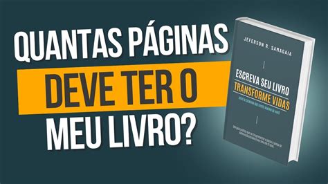 Quantas P Ginas Tem Que Ter Meu Livro O Que Preciso Saber Para