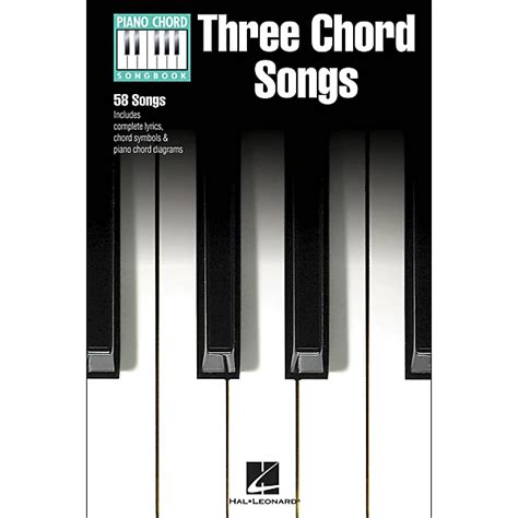 Hal Leonard Three Chord Songs Piano Chord Songbook | Guitar Center