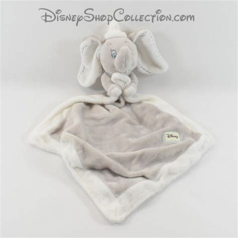 Elefante Blanco De Doudou Dumbo DISNEY NICOTOY Gris Capa 43 Cm Decir