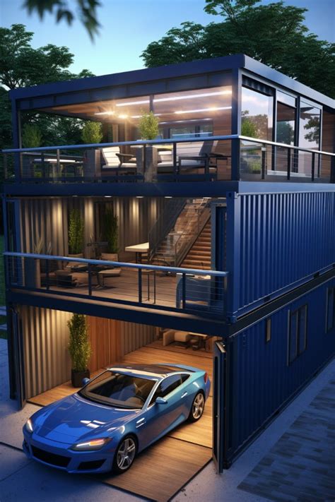 20 Innovative Shipping Container Garage Ideas and Setup Tips