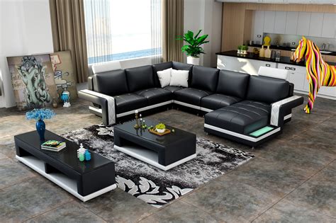 Modern U-Shape Sofa - Joy Furniture