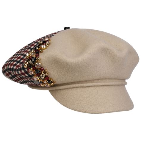 Divarona Newsboy Cap By Lierys Lierys High Quality Lierys