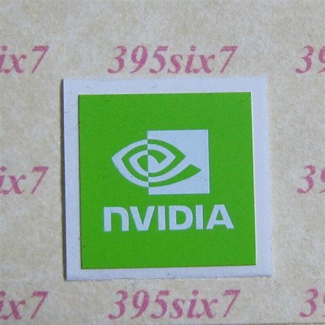 Nvidia Geforce Rtx Gtx Sticker Genuine Original New Ebay