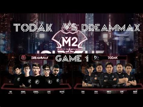 Todak Vs Dreammax Game Match Day M World Championship Youtube