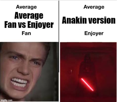 Average Fan Vs Average Enjoyer Imgflip