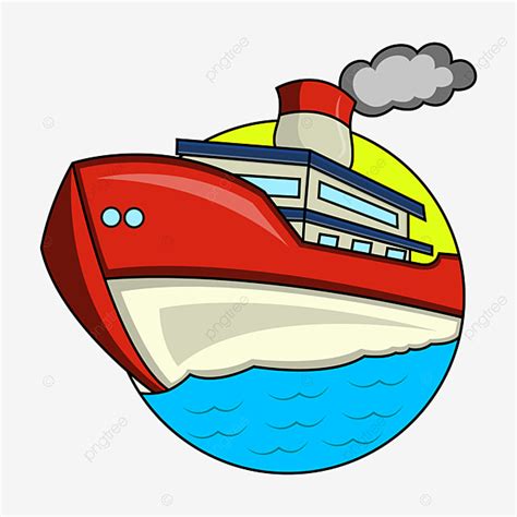 Logo Kapal Animasi, Kirim Clipart, Perahu, Ikon PNG dan Vektor dengan ...