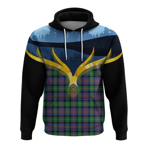 Logan Ancient Clan Night Of Deer Hoodie Scottish Clans