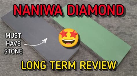 Naniwa Resin Bonded Diamond Stones And Grit Long Term