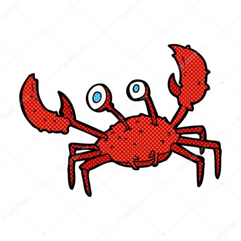 Comic cartoon crab Stock Vector by ©lineartestpilot 74312071