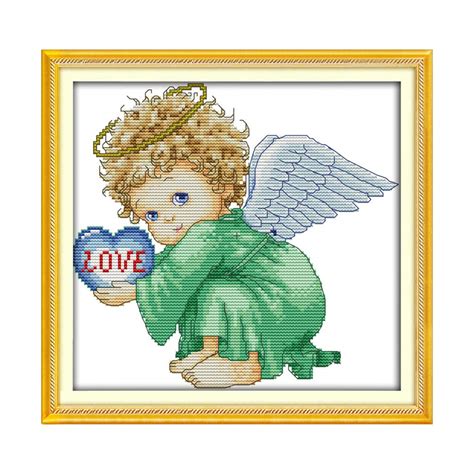 Boy Angel Cross Stitch Pattern Patterns Gallery