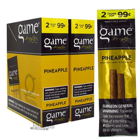 Game Cigarillos Pineapple Gotham Cigars