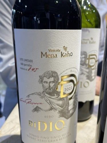 Mena Kaho Di Dio Gran Reserva Rebo Vivino Italia